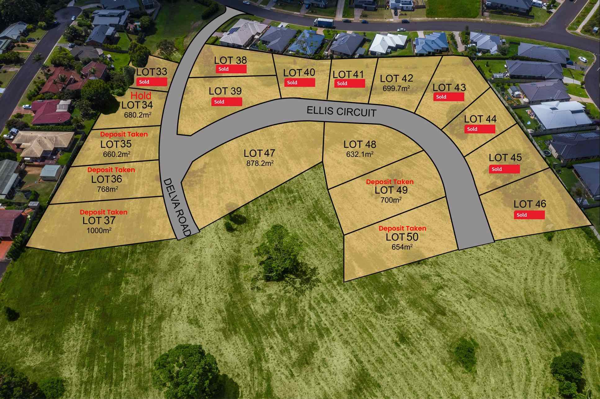 [Land for Sale] Killarney Park Estate, Wollongbar OpenLot